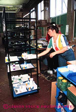 Stock Photo #2703: keywords - business career check commerce department employee fulfillment income industry job labor not occupation organize package packing pay profession released shipping skill store technician vert vocation woman work