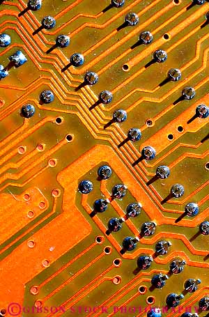 Stock Photo #14498: keywords - board boards circuit circuits communications component components computer computers computing copper electric electrical electricity equipment integrate integrated pattern patterns power technical technological technologies technology vert wire wires wiring