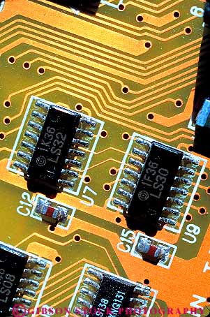 Stock Photo #14499: keywords -  board boards circuit circuits communications component components computer computers computing copper electric electrical electricity equipment integrate integrated pattern patterns power technical technological technologies technology vert wire wires wiring