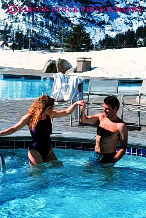 Stock Photo #2821: keywords -  affection assist beach calm couple fun hand help hold honeymoon hot husband intimate love ocean play private released resort share ski solitude spa summer sun sunshine swim tan together travel tub vacation vert warm water wife winter