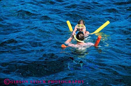 Stock Photo #2841: keywords -  affection alone couple float fun horz husband intimate play private share snorkel solitude summer sun sunshine swim together travel tropical water wife