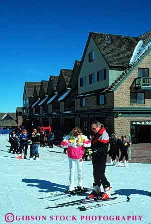 Stock Photo #2889: keywords -  active city couple downhill elderly exercise fitness grandparent health husband mature not park recreation released senior share ski snow sport team together utah vert wife winter workout