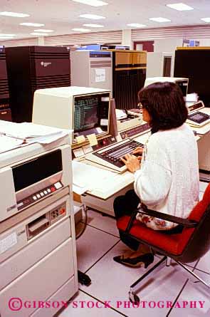 Stock Photo #2918: keywords - administration aeronautics ames career computer data electronic equipment federal government nasa national occupation office people person process professional released research science space super technician technology vert woman work worker workers working works