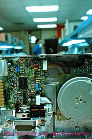 Stock Photo #2932: keywords -  assembly board circut computer electronic factory in laboratory machine technology vert