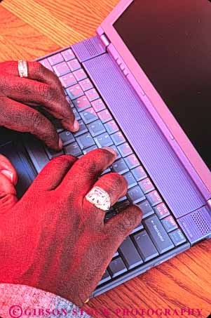 Stock Photo #11091: keywords -  accessories accessory african american battery black business computer computers computing convenient cordless equipment ethnic finger fingers hand hands keyboard keyboards laptop man minority modern new office people person portability portable power powered remote type types typing using vert wireless