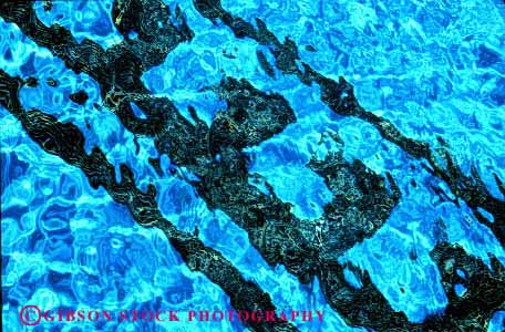 Stock Photo #2958: keywords -  abstract distort horz pool reflection ripple swim swimming water wave wet
