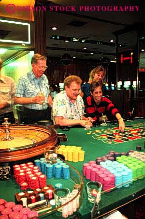 Stock Photo #2977: keywords - bet casino chance gamble gambling game loose odds released risk roulette vert win