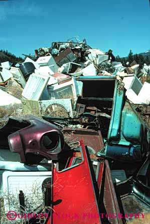 Stock Photo #3009: keywords -  disposal dispose dump effluent environment garbage landfill solid trash vert waste