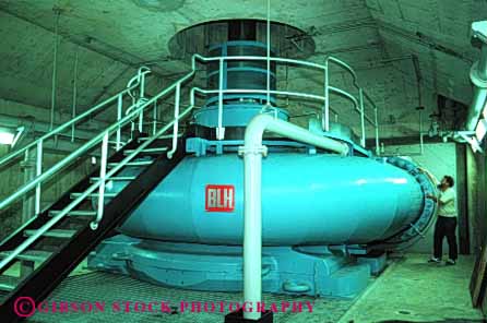 Stock Photo #3013: keywords -  aquaduct big california edmonton horz huge industry large machine pipe pump pumping station water