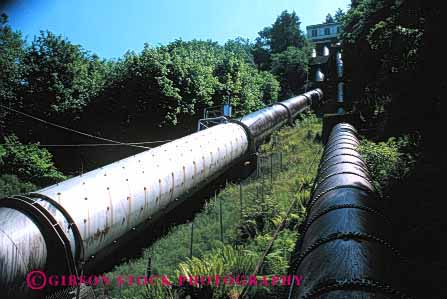 Stock Photo #3014: keywords -  big horz huge industry large machine penstocks pipe pump pumping snoqualimie station washington water