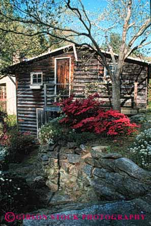 Stock Photo #3046: keywords -  alone away cabin forest get home house isolate landscape mountain nature old private remote retreat rustic scenic small solitude tradition vert wilderness