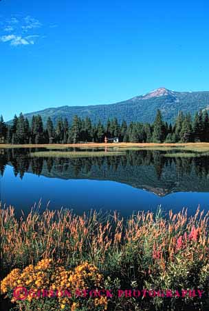 Stock Photo #3053: keywords -  alone away cabin calm forest get home house isolate lake landscape mountain nature old peaceful private quiet reflection released remote retreat rustic scenic small solitude still tradition vert water wilderness