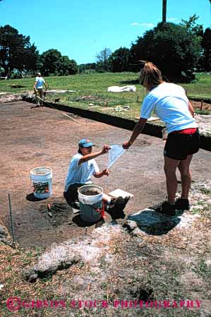 Stock Photo #6160: keywords -  archaeology archeological archeologist archeologists archeology artifact artifacts augustine buried bury career careful college de dig digging digs dirt discover earth examine excavate explore find florida ground historic history hole job leon occupation people person ponce recover research researcher researching saint science scientist scientists site sites st. student unearth vert vocation work worker working