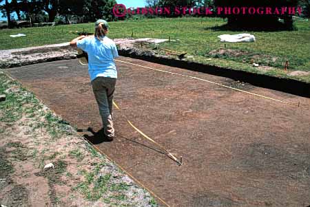 Stock Photo #6162: keywords - archeologist archeologists archeology artifact artifacts augustine buried bury career careful college de dig digging dirt discover earth examine excavate explore find florida ground historic history hole horz job leon measure occupation ponce recover research researcher researching saint science site st. student tape tool unearth vocation work worker working