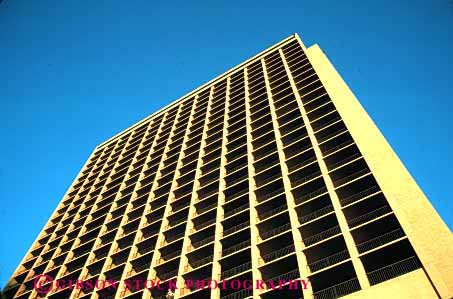 Stock Photo #3100: keywords -  angle apartment architecture balconies balcony building california condominium francisco geometric geometry grid high home horz pattern residential rise san square tall upward urban