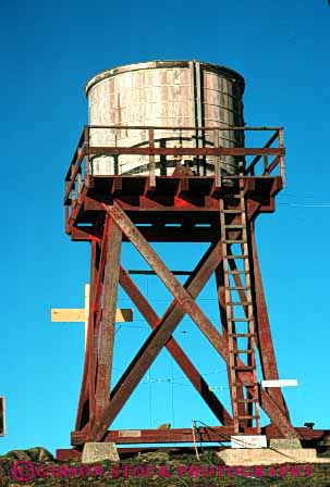 Stock Photo #3177: keywords -  angle brace circle cylidrical cylinder elevate elevated engineer flow frame geometric geometry gravity heavy old round shape shaped storage storing tank tanks tower towers vert volume water wood