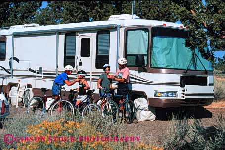 Stock Photo #3199: keywords -  adventure assist bike children convenient drive exercise explore family father highway home horz large mother motor motorhome recreational released rv share summer together travel vacation vehicle