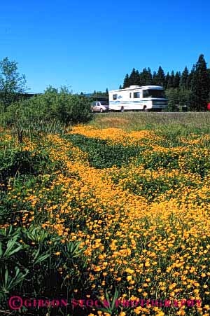 Stock Photo #3210: keywords -  blur california car convenient drive highway home interstate large motion motor motorhome mount movement recreational rv shasta tow travel vacation vehicle vert