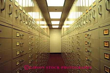 Stock Photo #3250: keywords -  architecture building business cabinet commerce corridor design file horz interior metal office organize plain repeat repetition rows same stark