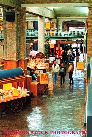 Stock Photo #3255: keywords -  business buy city commerce enclosed interior lake mall outlet plaza retail salt sell shopping square store trade trolley utah vert