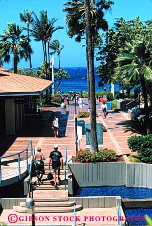 Stock Photo #3256: keywords -  business buy coast commerce hawaii mall ocean outlet plaza retail sell shopping store trade vert village whalers