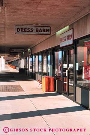 Stock Photo #3257: keywords - business buy commerce concrete factory huron mall michigan outlet plaza port retail row sell shopping stark store strip trade vert