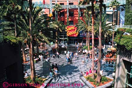 Stock Photo #3263: keywords -  air business buy california citywalk commerce hollywood horz mall open outlet palm plaza retail sell shopping store trade tree universal