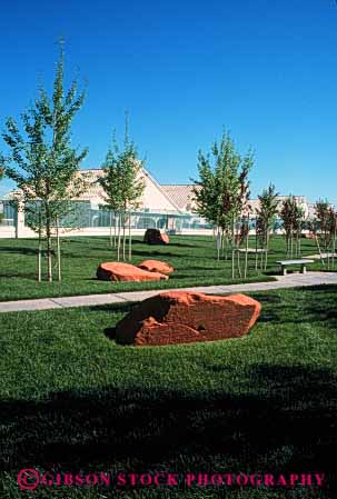 Stock Photo #4033: keywords -  belt decorate design exterior green home house landscape neighborhood path residential rock stone structure vert yard