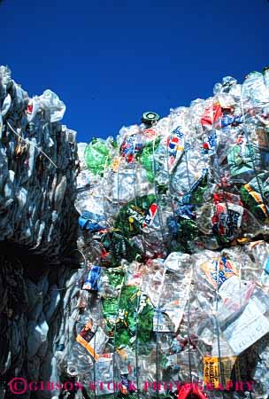 Stock Photo #4086: keywords -  bale baled bales compact compacted compress compressed crush crushed industry material plastic recycle recycled recycling resource reuse squeeze squeezed vert
