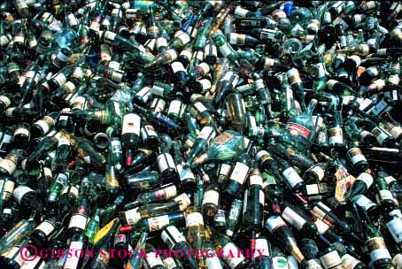 Stock Photo #4088: keywords -  color glass green horz industry material recycle recycling resource reuse tint