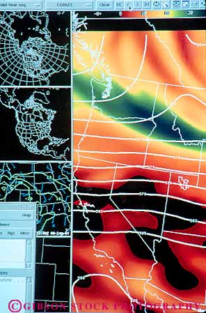 Stock Photo #12561: keywords -  agency boulder color colorado colorful computer computers control data display displays federal graph graphic graphics information learn map maps monitor national noaa pattern patterns read reading room science scientific see service technological technology vert watch watching weather