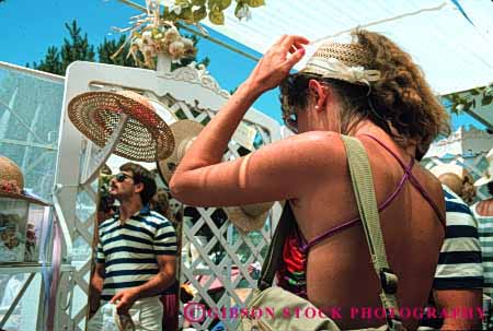 Stock Photo #4123: keywords -  annual buy california cook cooking event fair festival food garlic gilroy hat horz prepare process serve shopping woman