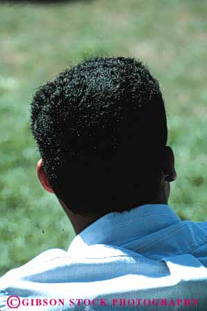 Stock Photo #4125: keywords -  african american black body color ethnic genetic hair head human man minority person skull trait vert