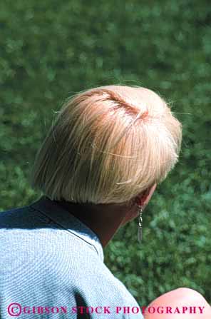 Stock Photo #4126: keywords -  blond body color genetic hair head human man person skull trait vert