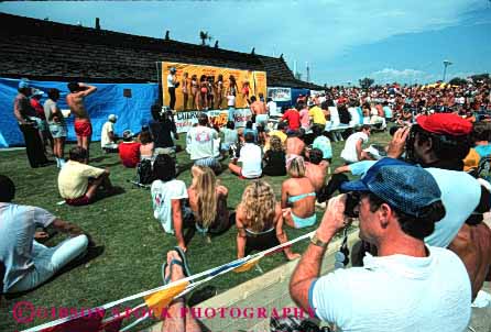 Stock Photo #4156: keywords - audience bathing beach beauty california contest display horz provocative redondo sex sexy show skin suit woman women young