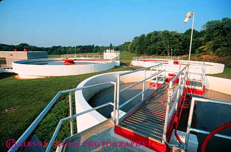 Stock Photo #4213: keywords - clean equipment filter horz industry machine plant process public sanitation sewage sludge tank thickener treatment utility waste water