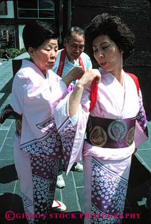 Stock Photo #4249: keywords -  annual asian blossom celebrate celebration cherry color colorful costume dance display ethnic event festival francisco japanese japantown minority music performance pink san show together tradition unity vert woman