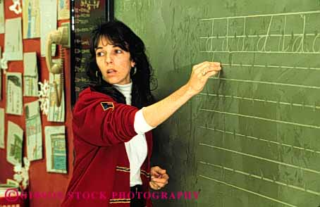 Stock Photo #4278: keywords - adolescent career child children class classroom educate education elementary forth fourth grade handwriiting horz job learn lesson letter profession professional released school students study teacher vocation work worker write young youth