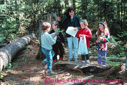 Stock Photo #4289: keywords -  adolescent boy boys child children class earth ecology educate education elementary environment environmental field first girl girls grade group horz kid kids learn nature outdoor plant school science students study together trip young youth