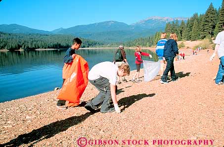 Stock Photo #14336: keywords -  adolescent adolescents beach beaches beautification beautify boy boys california child children class classes clean cleanup community ecology environment environmental ethnic field genders girls group groups hispanic horz kid kids lake litter middle minority mixed outdoor outside people pick picking picks pollution project projects public recover recovers recovery remove removed removes removing school schools service siskiyou student students summer teen teenage teenagers teens trash trip trips up visual young youth