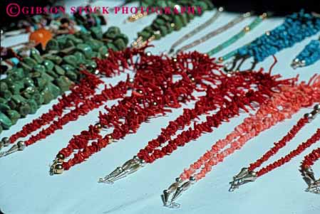 Stock Photo #4316: keywords - american coral craft decorate design display expensive fancy fe handmade horz indian jewelry native necklace precious priceless rare sale sante silver southwest style unique valuable