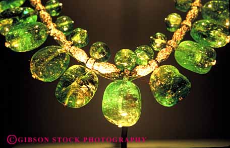 Stock Photo #4318: keywords - decorate emerald expensive fancy gold green horz jewelry luxury necklace precious priceless rare unique valuable