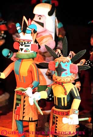 Stock Photo #4321: keywords - american americana character collector craft doll dolls handmade hubbell indian item kachina miniature native paint post pretend southwest toy toys trading tradition traditional vert