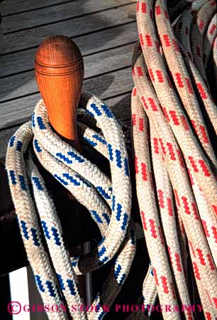 Stock Photo #4350: keywords -  boat boating coil craft equipment float lines recreation rope sail toy vert vessel water