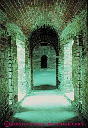 Stock Photo #4386: keywords - arch arched arches architecture attraction beach brick bricks building buildings ceiling ceilings clinch custom design doorway entrance entry fernandina florida fort forts frame ft ft. hallway hallways historic history interior interiors masonry military old park pattern site sites state stone tourist tradition traditional vert vintage walkway walkways