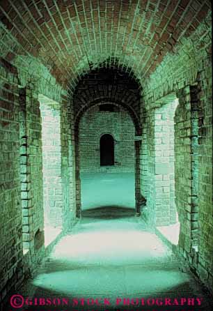 Stock Photo #4386: keywords -  arch arched arches architecture attraction beach brick bricks building buildings ceiling ceilings clinch custom design doorway entrance entry fernandina florida fort forts frame ft ft. hallway hallways historic history interior interiors masonry military old park pattern site sites state stone tourist tradition traditional vert vintage walkway walkways