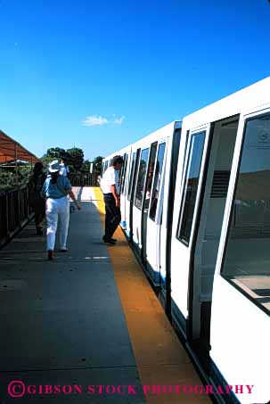 Stock Photo #4397: keywords -  driverless engineer engineering machine mass metro miami modern monorail new passenger public shuttle technology train transportation vert zoo
