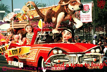 Stock Photo #4405: keywords - actor actress annual california celebrate colorful colors create creative design display event famous festival float floats floral flower flowers horz move of parade parades pasadena perform rose roses shoe spectacle spectacular tournament