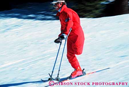 Stock Photo #4432: keywords -  challenge challenged disability disabled disadvantage disadvantaged downhill handicap handicapped horz impair impaired leg legged man need needs one ski skier snow special sport wheelchair winter