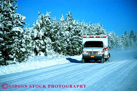 Stock Photo #4467: keywords -  action aid ambulance car caution cautious driving emergency emt first horz hurry medical medicine motion move movement moving rescue respond responder responding responds response risk road rush save season slippery snow snowy street vehicle winter